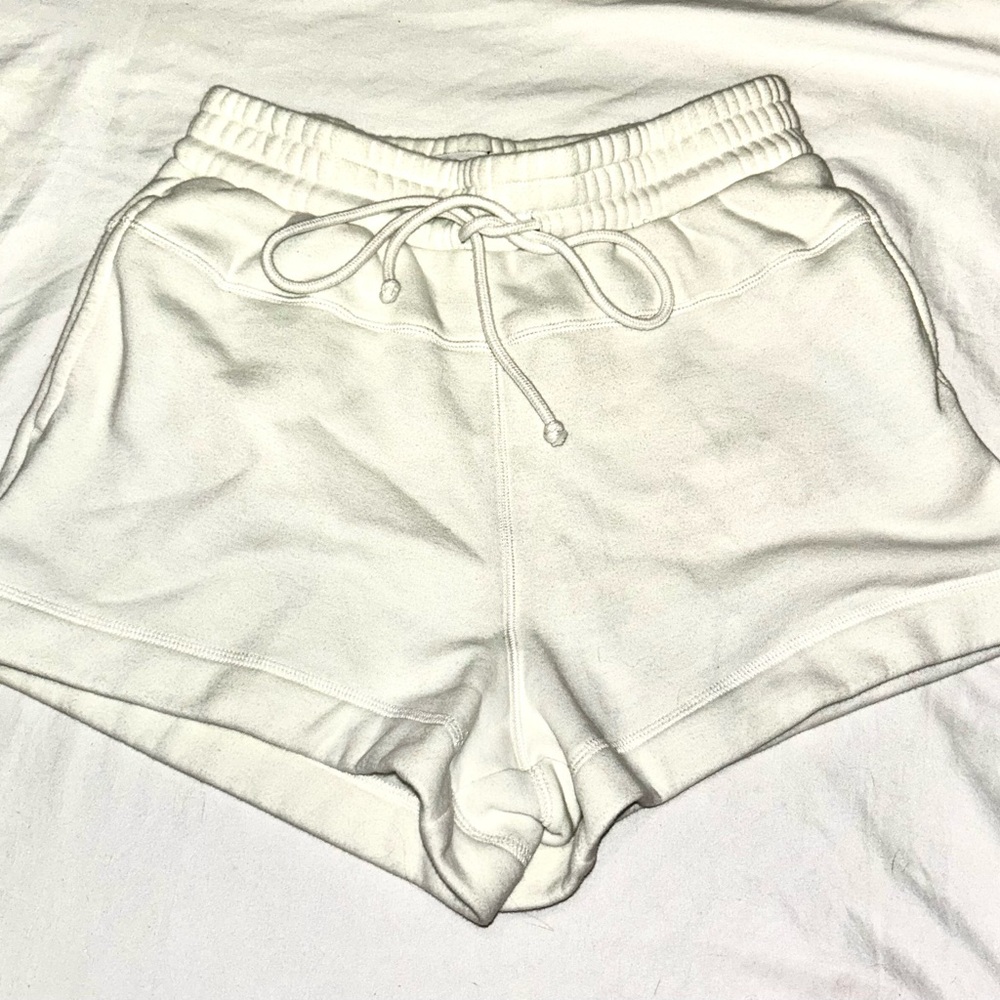 Free Assembly White Sweatshorts Size S